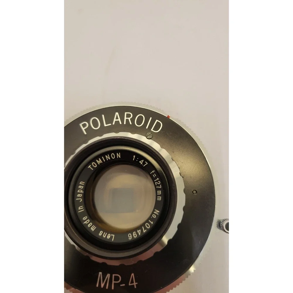 Polaroid MP-4 Tominon 127mm f/4.7 Lens Copal Shutter Clean Glass Working
